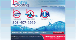 Desktop Screenshot of betterboatrental.com